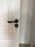 百卡 门锁室内卧室磁吸房门锁美式黑色分体锁实木门把手家用静音门锁 F款门锁 搭配【静音锁体】 实拍图