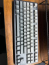 腹灵MK870 蓝牙/2.4G/有线三模客制化机械键盘侧刻键盘全键热插拔DIY定制键盘RGB灯光黑莓/紫气东来 三模无线-黑曜石套件-墨影侧刻键帽 BOX白轴 实拍图