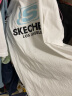 斯凯奇（Skechers）夏季新款t恤女情侣款透气宽松纯棉圆领运动短袖男女同款半袖ins 亮白色 版型偏大 XL 180/96A 实拍图