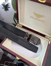 FALAMAONE法莱阿玛尼男士皮带男真皮自动扣腰带送男友老公情人节礼物 PD888枪色实木礼盒 115cm 其他尺码联系客服 实拍图