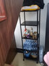悦莱居2025新款厨房置物架落地多层微波炉架厨房用品收纳架放锅储物架子 【加厚款】长50宽40高160五层可调节 实拍图