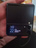 三星 SAMSUNG Galaxy Z Flip3 5G 折叠屏 双模5G手机 立式交互体验 IPX8防水 8GB+256GB黑 陨石海岸 实拍图