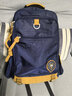 OXFORD牛津大学书包小学生男孩开学生日礼物儿童背包4-6年级大开口减负休闲双肩包时尚英伦风X419-1(深蓝） 实拍图