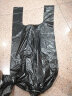 Cleapon 垃圾袋 背心式手提塑料袋 商用物业办公加厚特大装被子打包大垃圾袋黑色 50*65 150只装 CL4001 实拍图