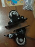 弧力万向轮轮子载重型家具脚轮手推车工业承重小型滑轮平板车滚轮轱辘 2万向+2万向带刹车 1.5寸 实拍图