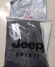 JEEP SPIRIT吉普牛仔裤男秋冬季直筒男士牛仔裤弹力商务裤子 深灰加绒 34 实拍图