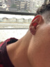 红狮子 素圈男女耳环小耳圈耳扣韩版原创小圈圈设计 素圈耳钉10mm 晒单实拍图