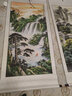 名人字画招财山水画靠山图国画客厅办公室装饰画中堂玄关走廊挂画竖幅卷轴 小桥流水人家 卷轴180*80CM 实拍图