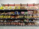 乐企超市货架展示架便利店货物架药店小卖部零食店文具店置物架子展柜 五层主架（升级加厚立柱1.35mm） 双面【长120*宽80*高160cm】 实拍图