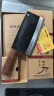 邓家刀传统锻打老式铁菜刀 实木刀柄  锋利切片刀 XP-03 实拍图