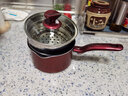 苏泊尔小奶锅不粘锅宝宝婴儿辅食锅热牛奶小汤锅煮面泡面燃气电磁炉两用 小奶锅16厘米 PT16K1 16cm 实拍图