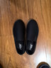 回力一脚蹬男鞋老北京布鞋子男士秋冬季帆布鞋男运动休闲懒人工作板鞋 全黑6249 42 实拍图