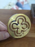 迦印堂铜香篆香拓香印香模 香道用具用品 打拓香模香 灰押灰压 圣洁莲花 香模高雅梅花6厘米 实拍图