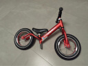 飞鸽 (PIGEON) 儿童平衡车自行车滑步车幼儿男女宝宝小孩滑行车两轮无脚踏车童车玩具单车辐条轮酒红色 实拍图