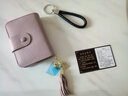 蒙伯斯 卡包女士真牛皮多功能防消磁银行卡包多卡位女式名片夹驾驶证套 大号豆粉色【40卡位防消磁】 实拍图