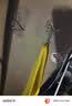 挂钩粘钩透明强力粘胶免打孔衣钩承重无痕粘贴挂钩 20个装 实拍图