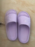 惠夫人浴室拖鞋男夏天居家用室内防滑厚底情侣洗澡家居软底凉拖鞋女夏季 【外穿/PVC】藏青 44-45 (适合43-44码) 实拍图