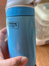 btif儿童保温杯吸管小学生上学便携保温水杯男316不锈钢高颜值水杯 绿恐龙 380ml 实拍图