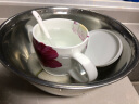 嘉兰 陶瓷水杯带盖大容量家用简约骨瓷马克杯茶杯早餐杯客厅喝水杯子 虞美人马克杯带盖 实拍图