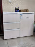 航天民生 BCD-210CV 210升 卧式冰箱家用双门冰柜式 小型柜式 橱柜嵌入式矮电冰箱 玫瑰粉 实拍图