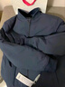 杉杉新国标鸭绒羽绒服男秋冬新款男士翻领厚款保暖行政夹克外套男 藏青色 4XL /195【建议180-210斤】 实拍图