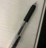 斑马牌（ZEBRA） 日本进口JJ15速干中性笔学生考试用按动签字笔财务办公彩色水笔0.5mm 黑色BK 10支装/盒 实拍图