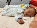 翘脚鸭 婴儿衣服新生儿秋冬季连体衣满月宝宝睡衣打底纯棉刚出生春秋款 黄小熊2件装【四季款】 59cm （建议0-3个月） 实拍图