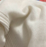 百图betu女装秋季新款毛衣羊毛半高领羊绒衫女长袖毛衣2309D04 米白 M 晒单实拍图