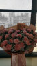 艾斯维娜鲜花速递向日葵混搭花束生日礼物全国同城配送 19朵康乃馨花束 实拍图
