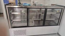 英航凉菜展示柜熟食卤肉卤菜保鲜鸭脖柜商用小型保鲜柜烧烤串串点菜柜冰柜展示柜鸭货保鲜柜摆摊冷藏柜 直角款-三层制冷-前后开门【行业领先款】 长1.8m宽65厘米 高1.2m 实拍图