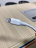 绿联 MFi认证苹果数据线PD20W快充通用iPhone14/13/12/11手机Type-Cto Lightning充电器USB-C闪充1.5米 实拍图