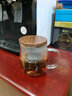 忆壶茶 茶杯玻璃杯茶水分离杯泡茶杯加厚耐热茶道杯带过滤泡绿茶水杯子 【胡桃木盖】 500ML透明君子杯 实拍图