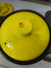 康舒（KANGSHU）砂锅食品级加厚锅身家用耐高温干烧不裂炖锅大容量陶瓷煲汤锅瓦罐 3800ML[食品级]炖锅(适合3-5人) 实拍图