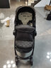 FORBABY婴儿车 可坐可躺 高景观婴儿推车 双向儿童手推车 0-6岁新生儿用 小金熊黑金+加州阳光提篮 实拍图