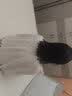 玖慕（JIUMU）羊毛披肩围巾女夏季薄款女士围巾保暖空调披肩纱巾女办公室午睡毯 PJ001 米色  实拍图