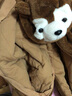 奇乐兔冬款加厚婴儿连体衣哈衣宝宝爬服新生儿衣服0-3岁卡通夹棉外出服 3459棕熊 90cm 码(身高80-90CM)18-24个月 实拍图