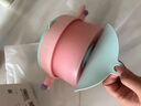 babycare宝宝辅食碗婴儿注水保温碗恒温不锈钢ppsu儿童宝宝餐具套装礼盒 威利特粉-三件套【不锈钢内胆】 实拍图