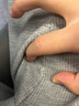 班尼路（Baleno）休闲裤男春秋百搭青少年华夫格潮流长裤男士黑色宽松垂感束脚裤 实拍图