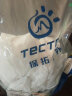 探拓（TECTOP）防晒衣 男户外UPF40+轻薄防紫外线透气皮肤衣 防泼水速干风衣D201239PF 男款白色2XL 实拍图