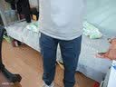画澈【2条】休闲裤男春夏季新款宽松潮流哈伦运动束脚裤工装裤子男卫 黑色+灰色 M 实拍图