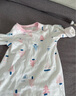wua·wua婴儿衣服秋季宝宝睡袍夹棉防踢护肚夏季空调服睡衣睡袋秋冬连体衣 【四季 适宜20-28度】粉森林 100 实拍图
