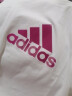 阿迪达斯 （adidas） 短袖女 2024夏新款运动服潮流休闲体恤上衣透气半袖圆领T恤女 HF0035/粉色/渐变logo/主图款 M 实拍图