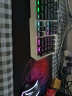 飞遁LESAILES800*300*3mm彩色线条游戏电竞鼠标垫 大号锁边电脑键盘桌垫 易清洁 黑色 实拍图