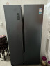 海信（Hisense）冰箱双开门大容量对开门家用650升 一级节能变频风冷无霜双门电冰箱以旧换新 BCD-650WFK1DPUQ 实拍图