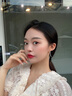 APM Monaco【杨紫同款】简约几何线条银耳环女 长款耳坠耳饰 时尚生日礼物 实拍图