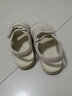 幸福玛丽（Cheerful Mario）儿童凉鞋男童女童宝宝软底透气运动沙滩鞋 米白 内长22cm 实拍图