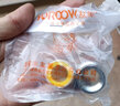 友莱卫浴（Yoroow）铜洗衣机水龙头嘴巴卡扣式转接头 4分转6分滚筒洗衣机嘴子接头嘴 G  四分转六分 实拍图