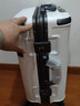 七匹狼行李箱小型20英寸登机箱品牌拉杆箱铝框结实万向轮密码旅行箱商务 白色 20英寸 （标准登机箱） 实拍图