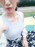 娴妃 【两件装】新款螺纹防走光无袖薄款内搭打底吊带背心女夏春季外穿 【2件装】灰色+白色 【924#】 2XL 【建议115-125斤】 实拍图