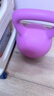 MF壶铃女士软体壶铃5kg提壶哑铃健身家用专业练臀翘臀力量训练器材 6kg 软壶铃-紫色 实拍图